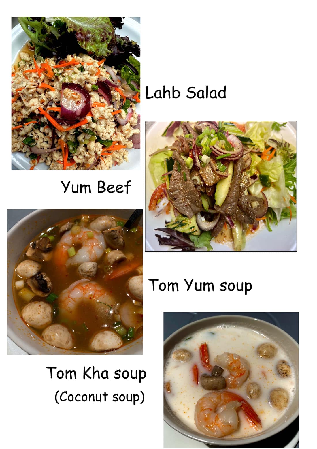Menu page 4