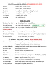 Menu 18